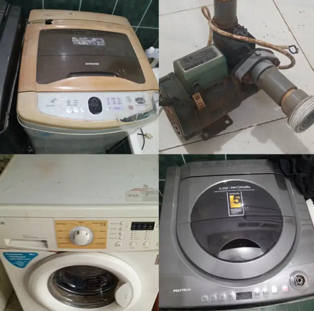 Usaha Laundry selesai kami jual 1 paket mesin ada 4 unit