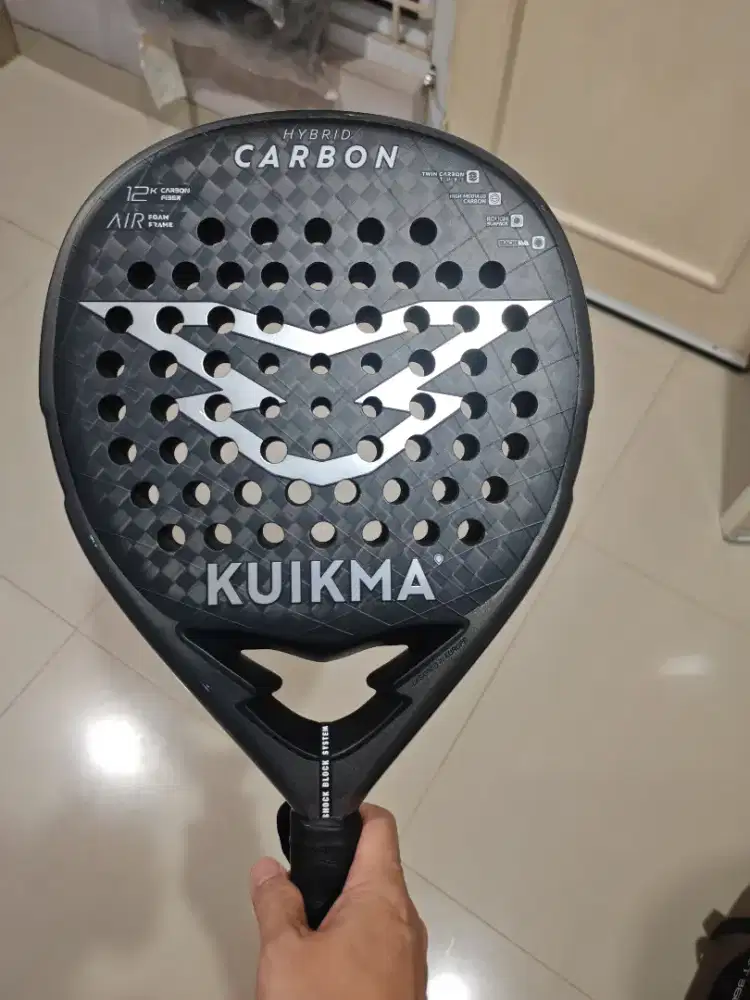 Kuikma Hybrid CARBON 12K raket padel