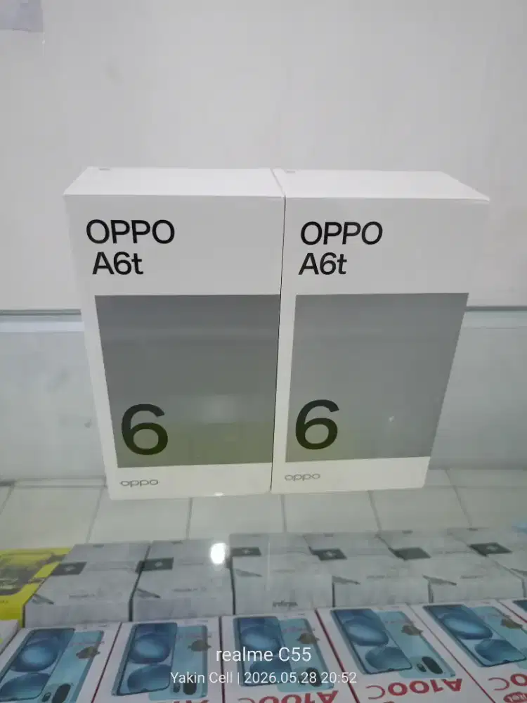 Oppo A6T 4/64 GB Snapdragon 685 Batre 6500 mAh Garansi Resmi