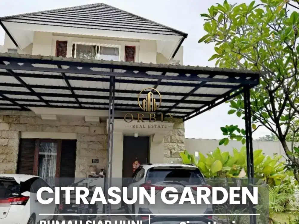 DIJUAL RUMAH SIAP HUNI – CITRASUN GARDEN SEMARANG!