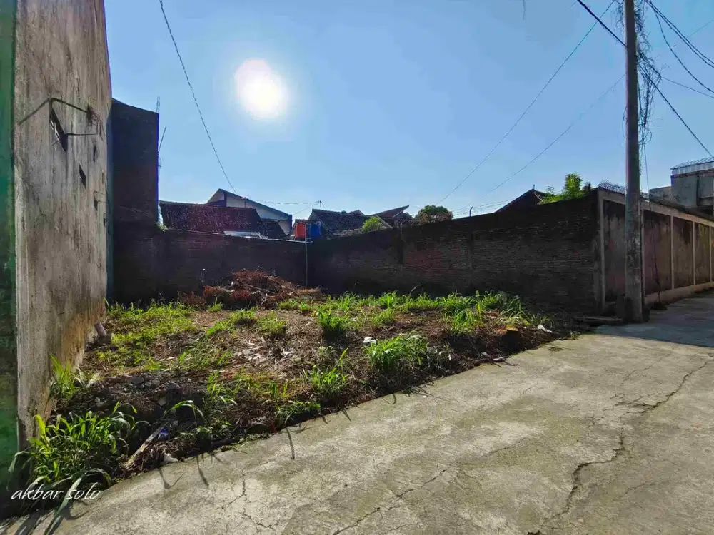 tanah dijual kampus ums kartosuro