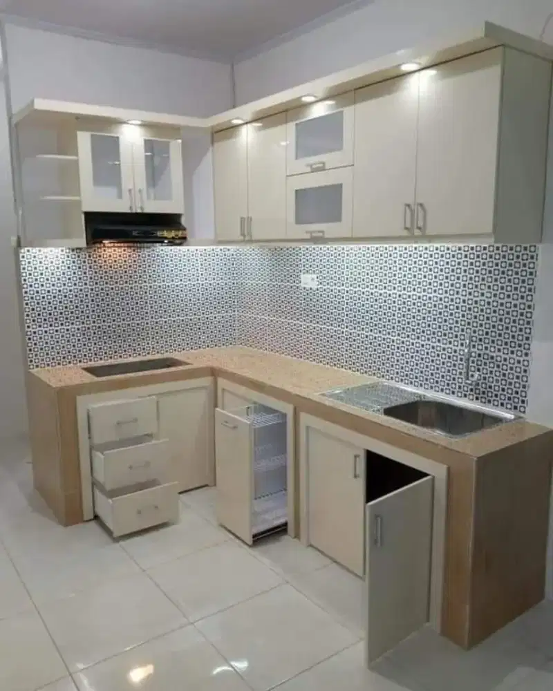 Kitchen Set Minimalist Custom HPL