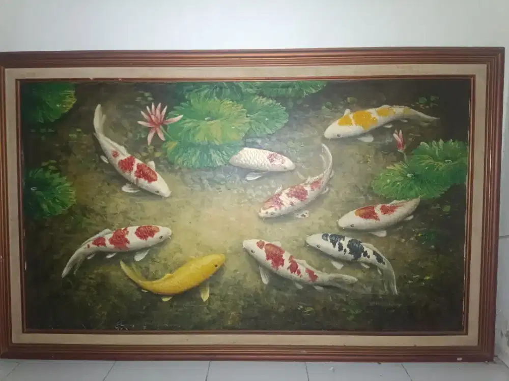 Lukisan ikan koi