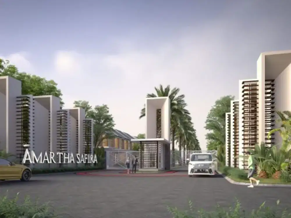 Rumah 2 Lantai SHM LT 90 Harga 900 Juta di Amartha Safira