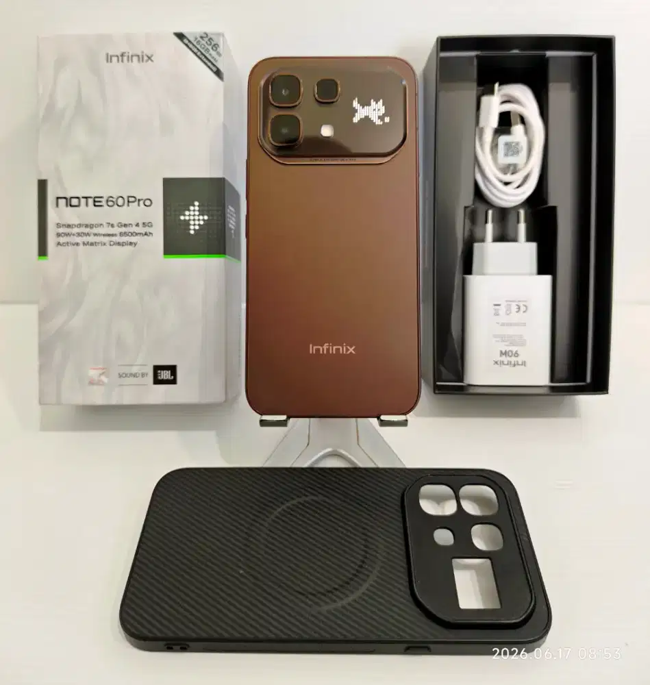 Infinix Note 60 Pro 5G 8/256 Gb Likenew 99% Garansi Resmi sept26 bs TT