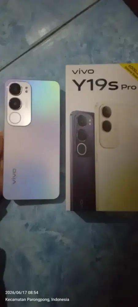 Vivo y19s pro ram 4+4/64 FULL SET