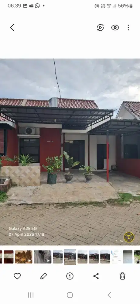 Disewakan rumah bersih terawat di perumahan anging mamiri jl.hertasing