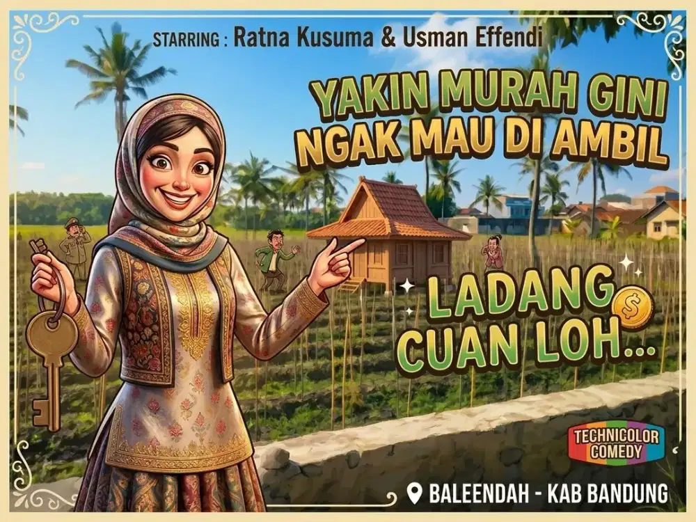 JUAL TANAH DI JL JAKSA NARANATA, BALEENDAH, KABUPATEN BANDUNG.