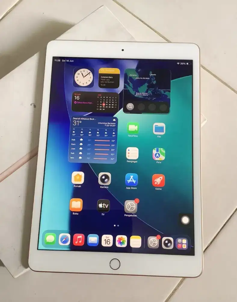 iPad Generasi 8 32 GB Wifi only Normal No minus