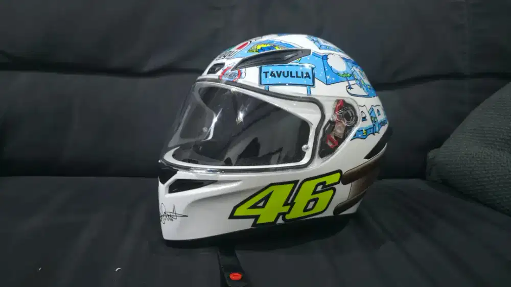 AGV K1 S VR46 Winter Test 2017 Tavullia
