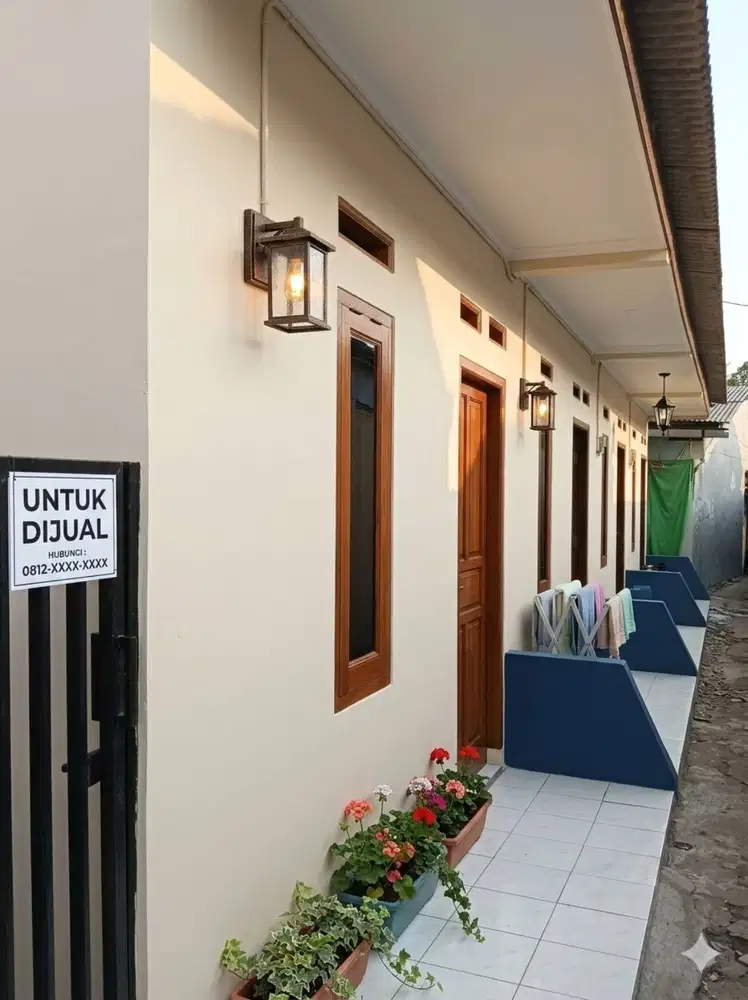 DI JUAL MURAH ABISZZ KOS AN 5 PINTU (+Parkiran/Gudang) Leguti
