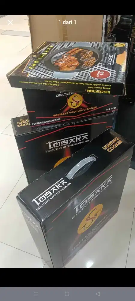 Kompor listrik tosaka light cooker