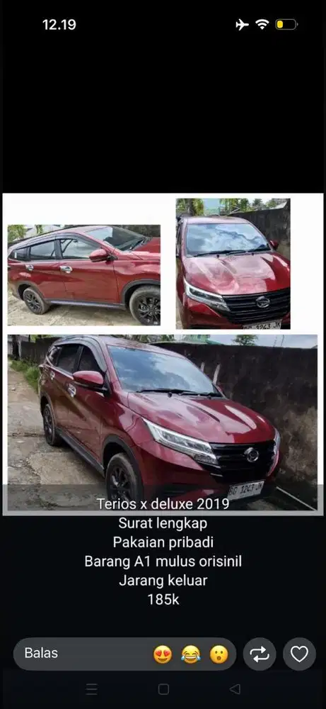 terios x deluxe manual 2019