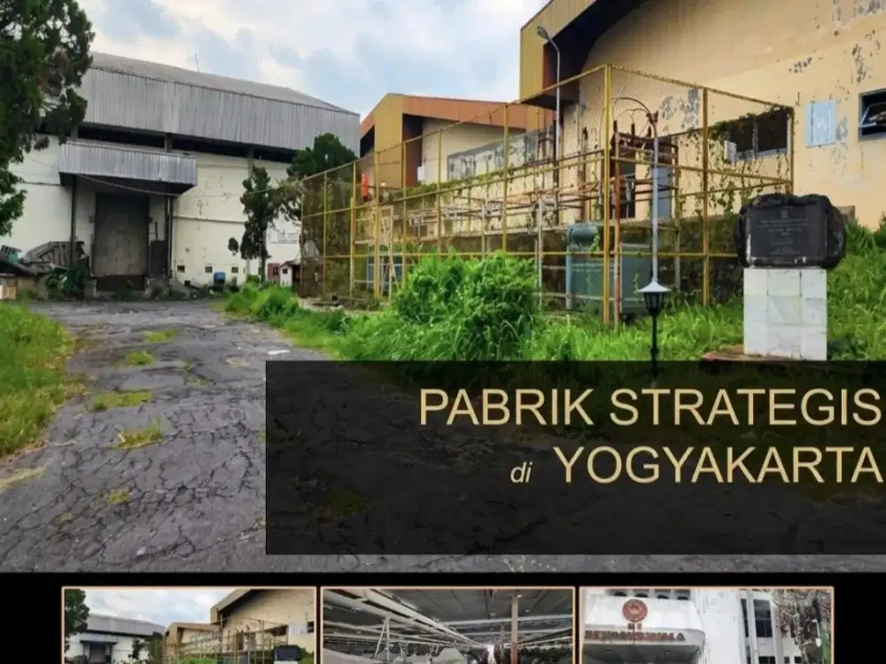 Lelang Murah Pabrik Tekstil Strategis Di Zona Industri Sleman Yogyakarta