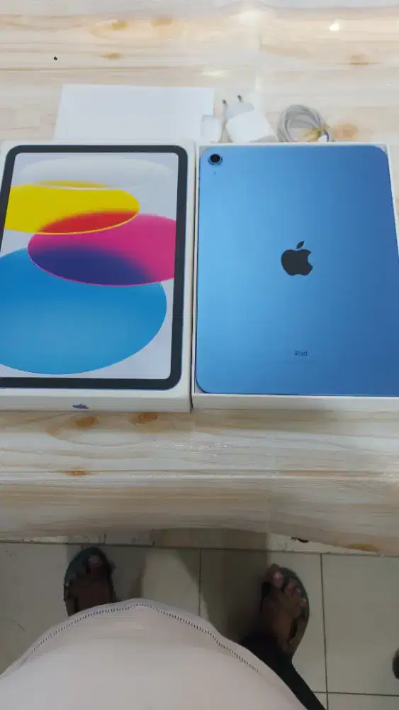 Ipad 10 blue 64 gb muluuus ibox