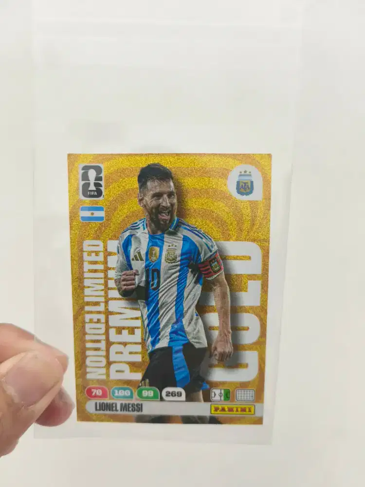 panini world cup 2026 messi (limited edition)