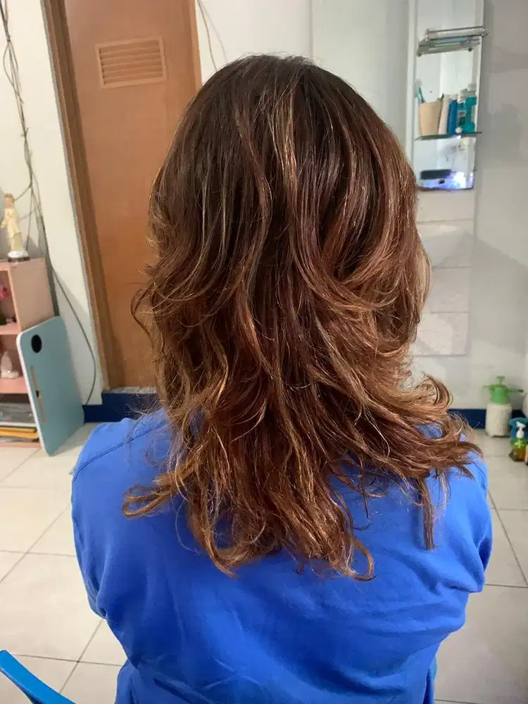 Permanent blow / smooting
