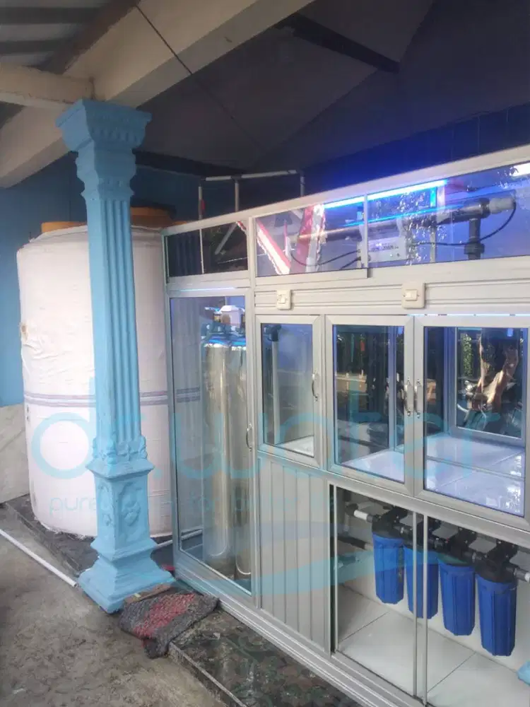 Paket Pasang Depot Air Minum Isi Ulang Lengkap Mesin