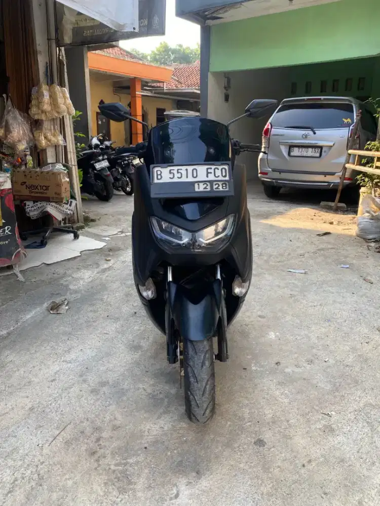Yamaha Nmax new tahun 2021 hitam doff (kunci)