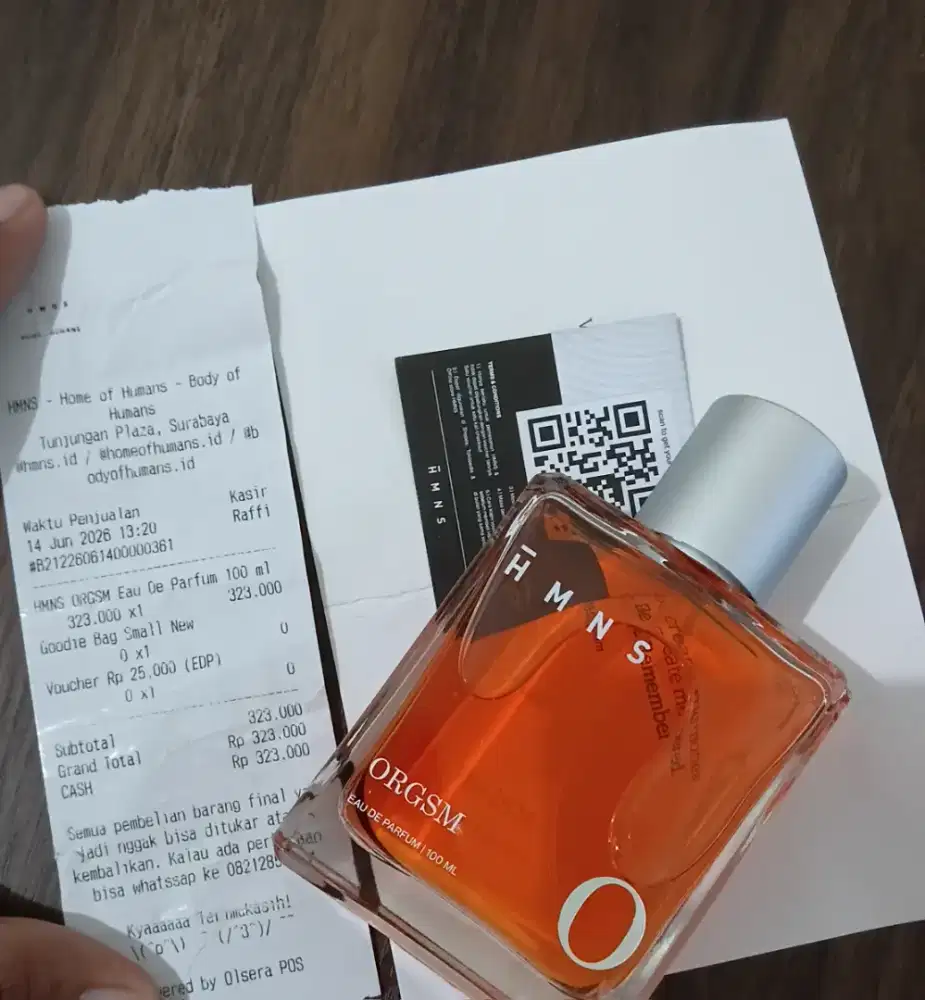 Parfum HMNS - Orgasm 100ml [baru spray 5x]