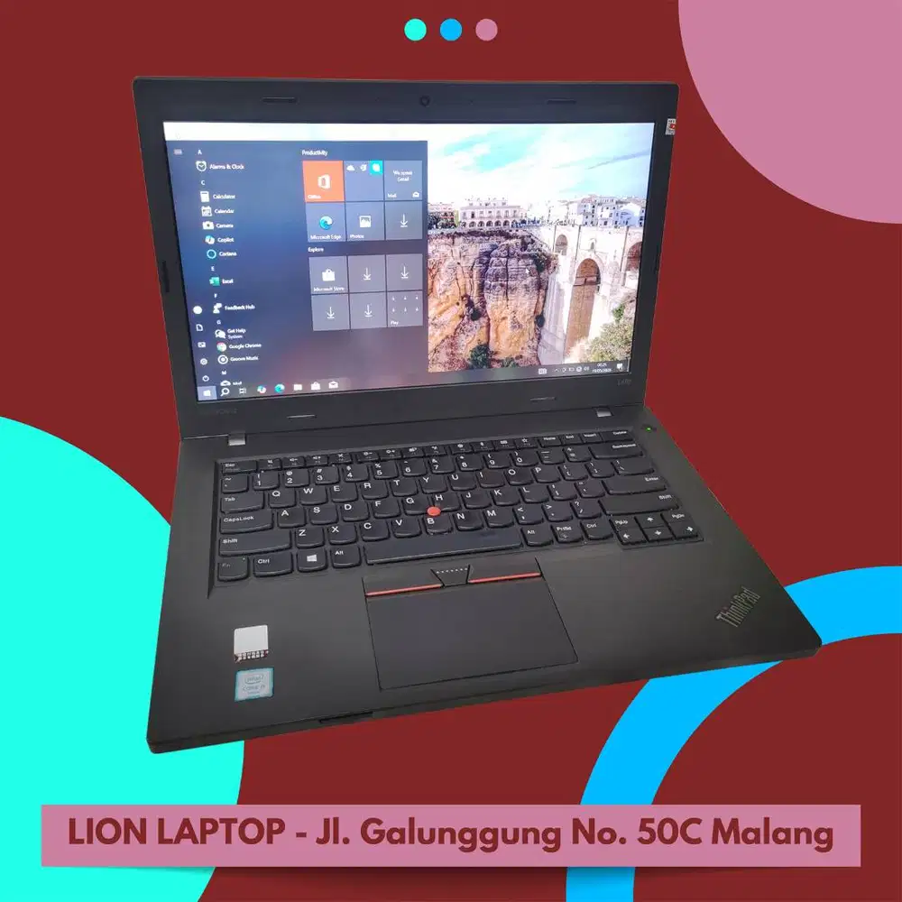 RAM 8GB Core i5 SSD Murah Lenovo Thinkpad L470 [17|06]