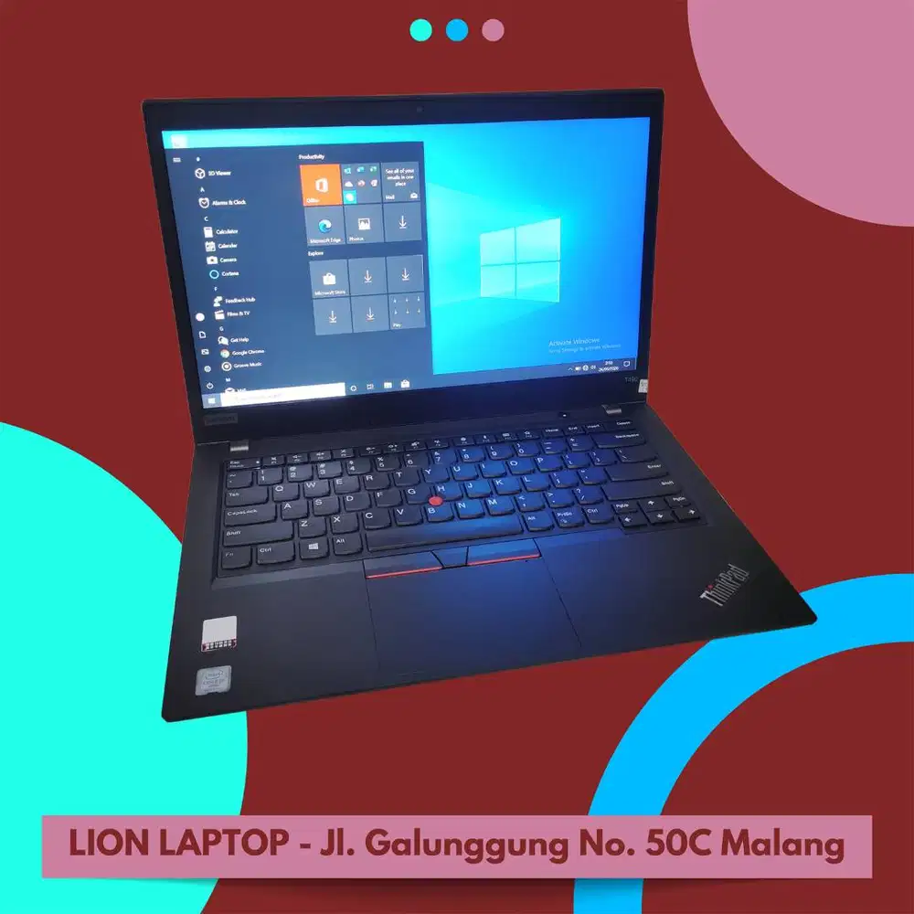 Core i7 gen 8 RAM 8GB SSD 256 Lenovo Thinkpad T490 [17|06]