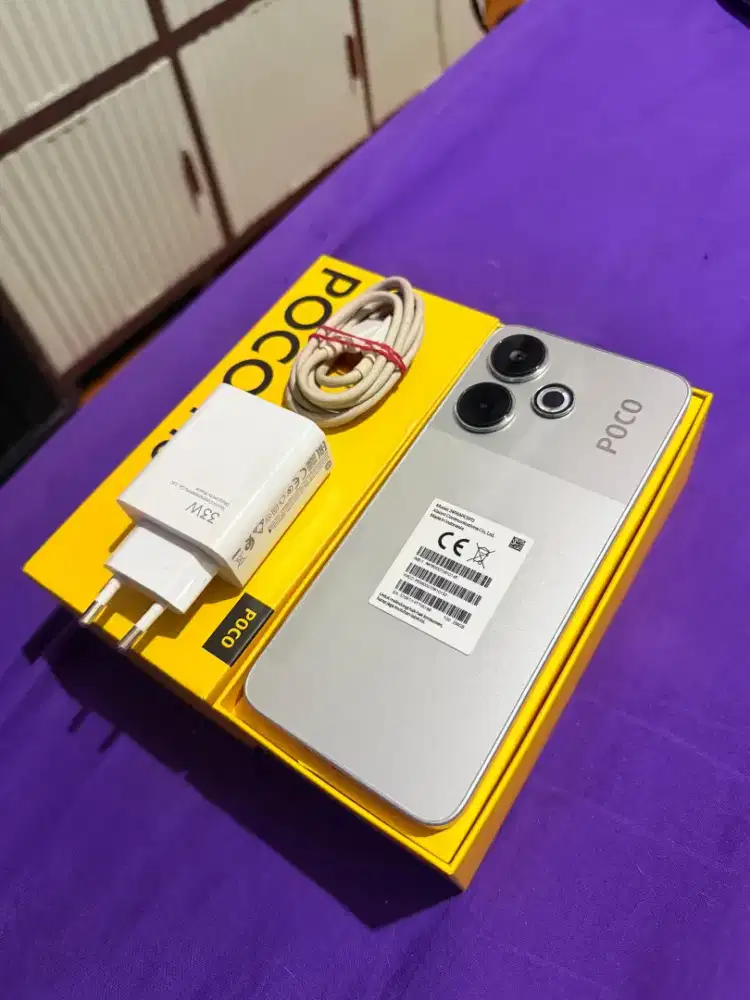 POCO M6 Ram 8/256GB Fullset siap pakai Cek deskripsi PAMULANG UNPAM