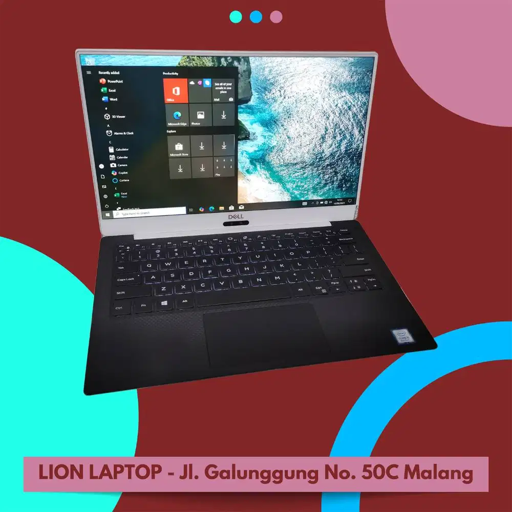 Slim & Ringan Core i5 RAM 8 SSD 256 DELL XPS 13 9370 [17|06]