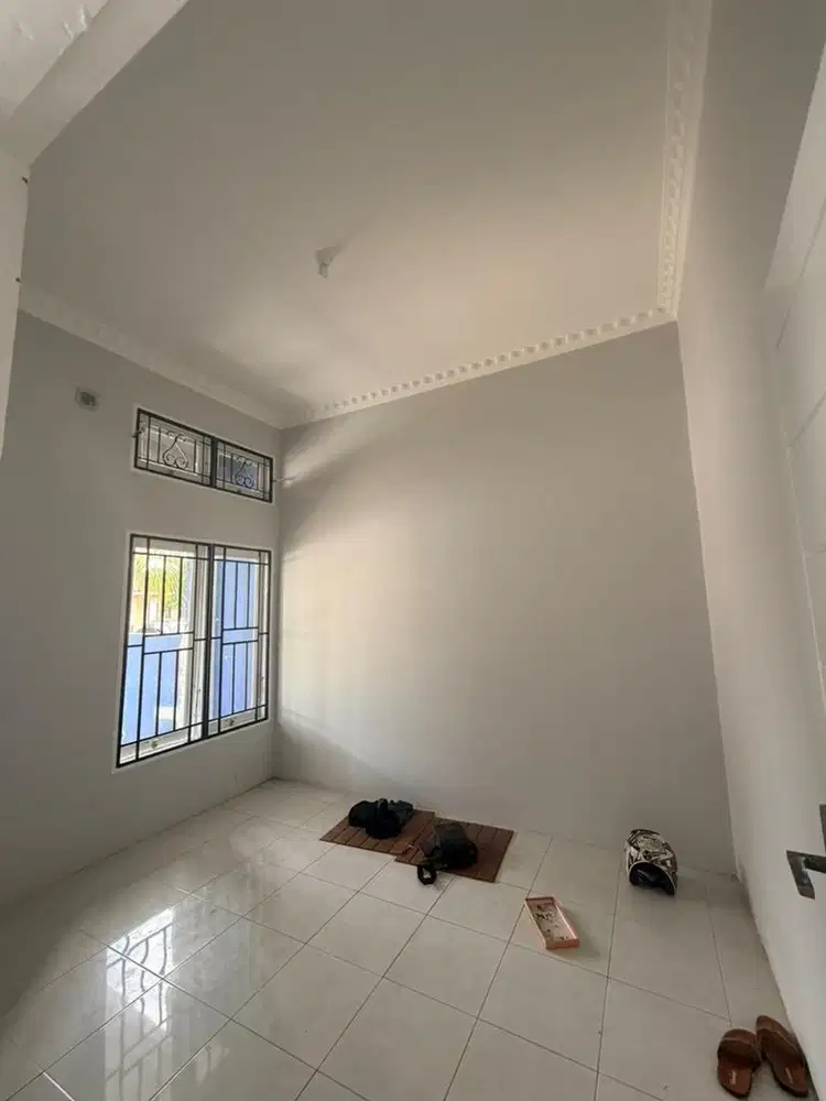 Rumah baru 3kt dikontrakkan jl melur panam