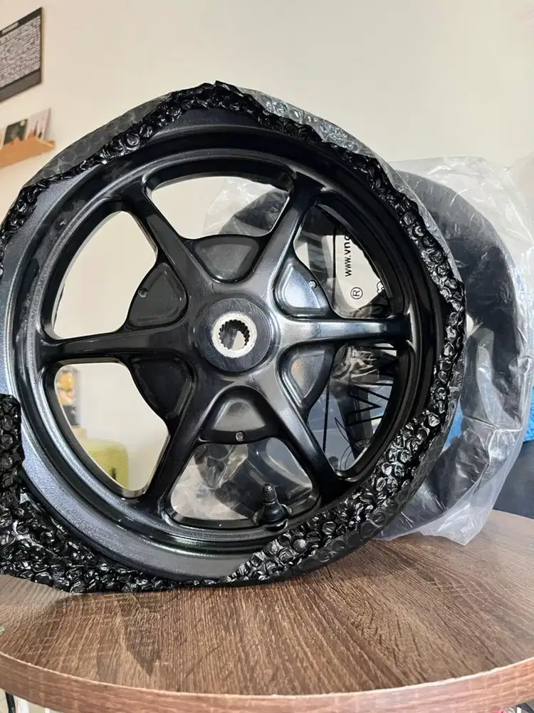 velg Depan belakang original Yamaha Grand Filano copotan 2 bulan