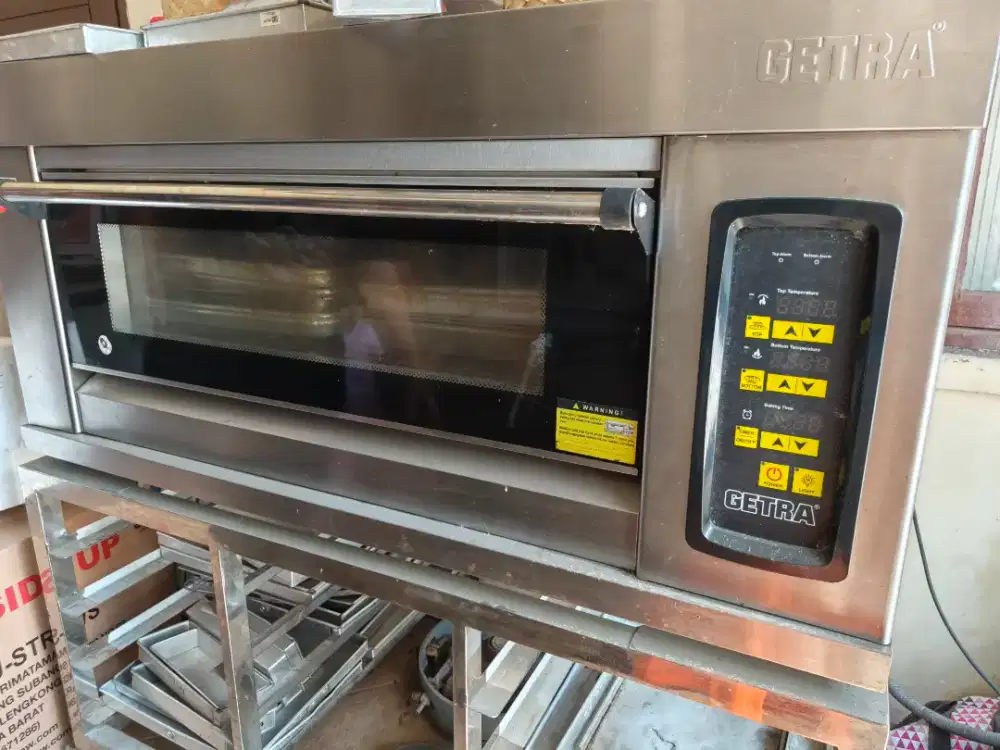 DIJUAL CEPAT PAKET OVEN DECK MERK GETRA !!