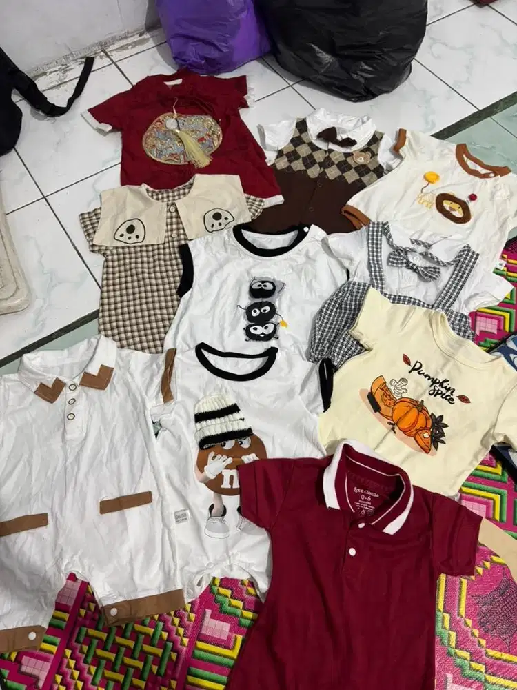 Baju bayi 0-6 bulan