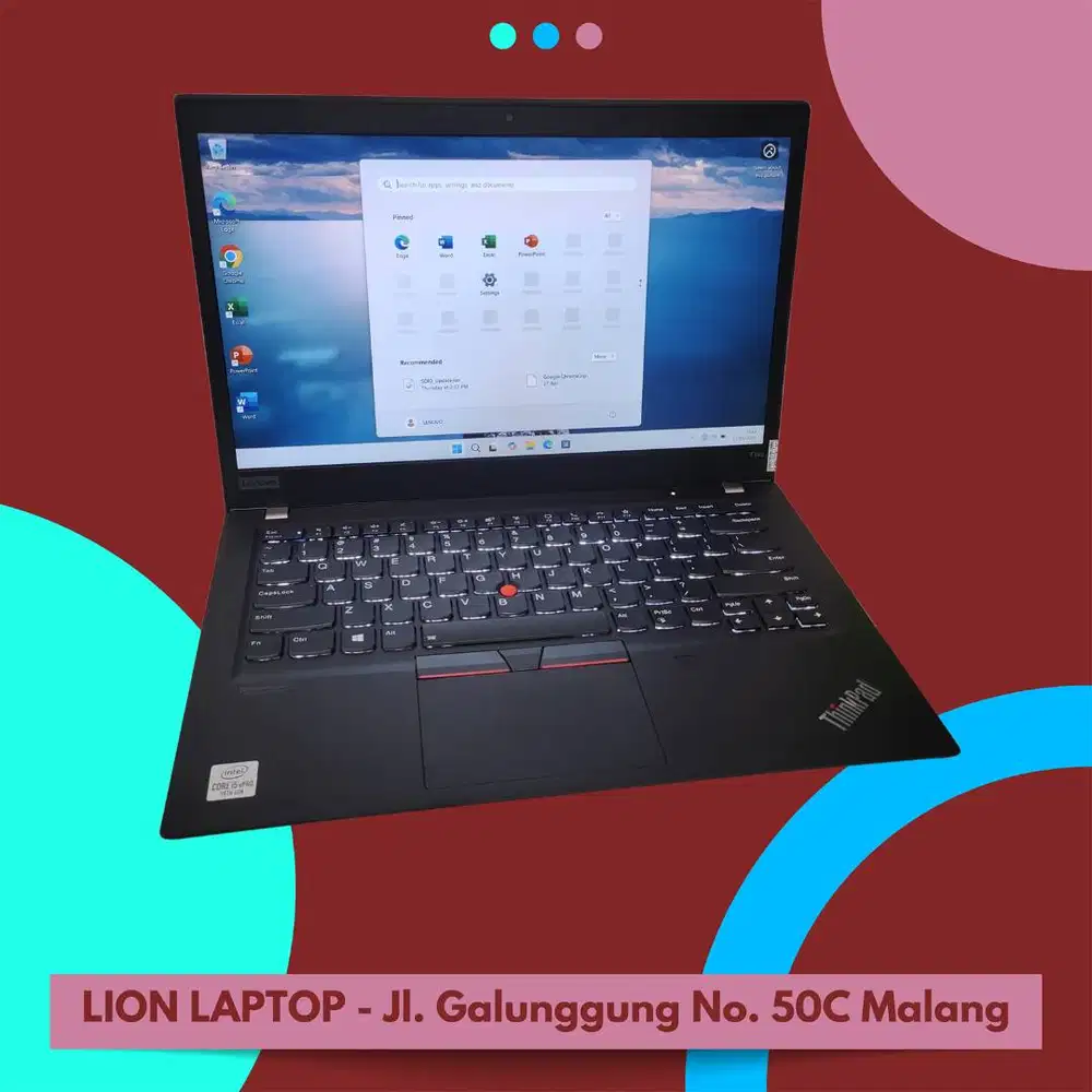 RAM 16GB Slim Core i5 Gen 10 SSD 256GB Lenovo Thinkpad T14s [17|06]