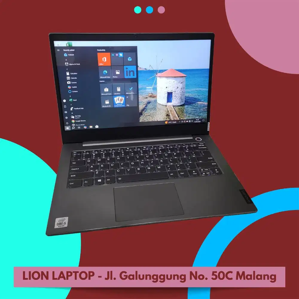 Core i5 Gen 10 SSD 256GB Slim Lenovo Thinkbook 14-IML [17|06]