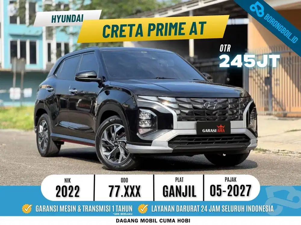 TERMURAH!!CRETA PRIME AT 2022 HITAM FAVORIT