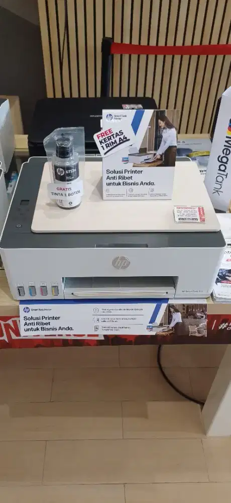 PRINTER HP SMART TANK 523 GRATIS TINTA 1 BOTOL