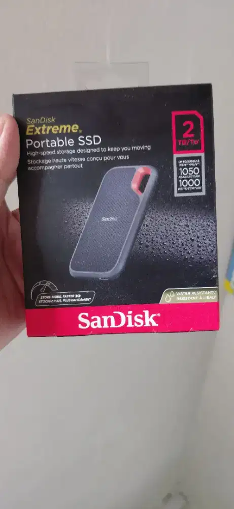 Ssd sandisk 2 Tb baru