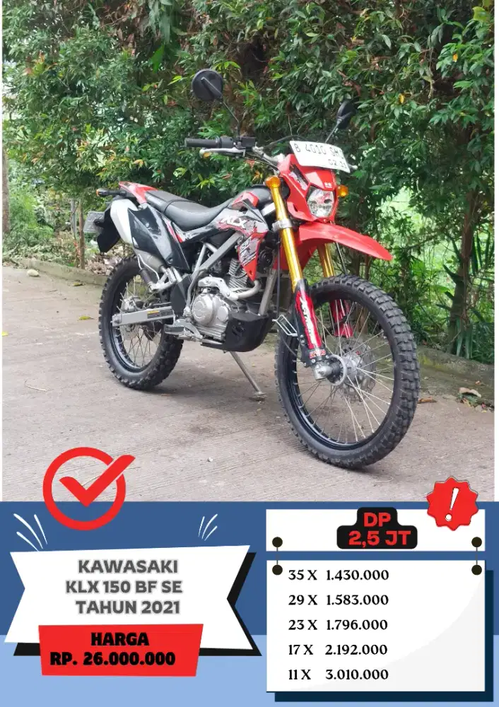 Kawasaki KLX 150 BF SE Tahun 2021