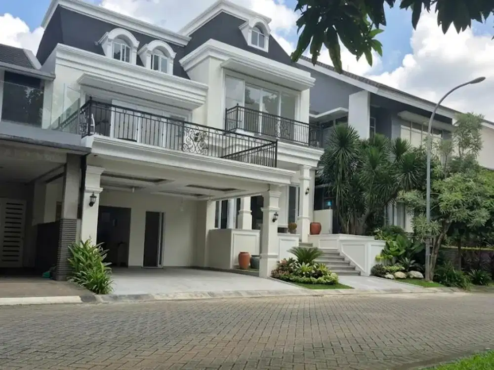Dijual Rumah Mewah 2 Lantai Strategis Dalam Cluster Ada Swimming Pool Dekat British School di Kebayoran Bintaro Tangsel Am-15543