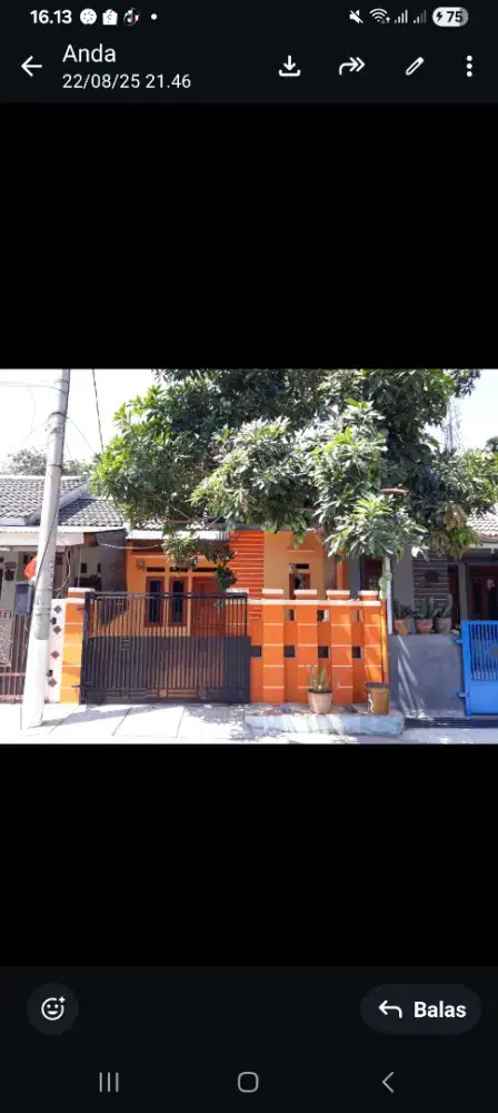 Dijual Rumah Cantik, Nyaman & Teduh