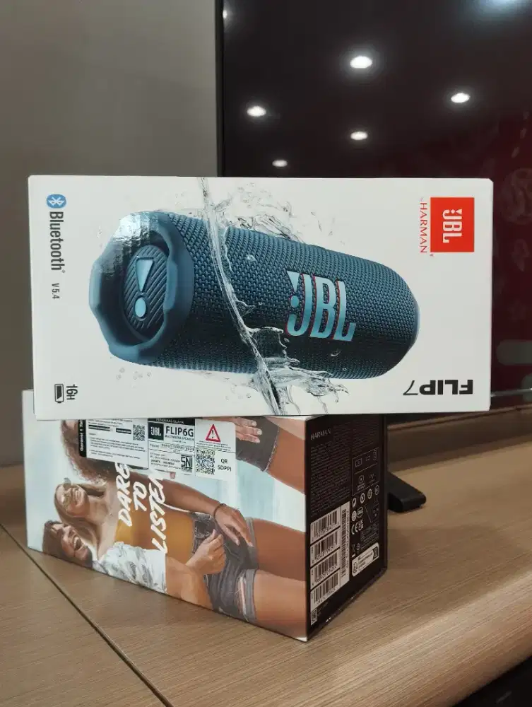 NEW!! JBL FLIP 6 PORTABLE SPEAKER BY HARMAN. GARANSI RESMI ORIGINAL