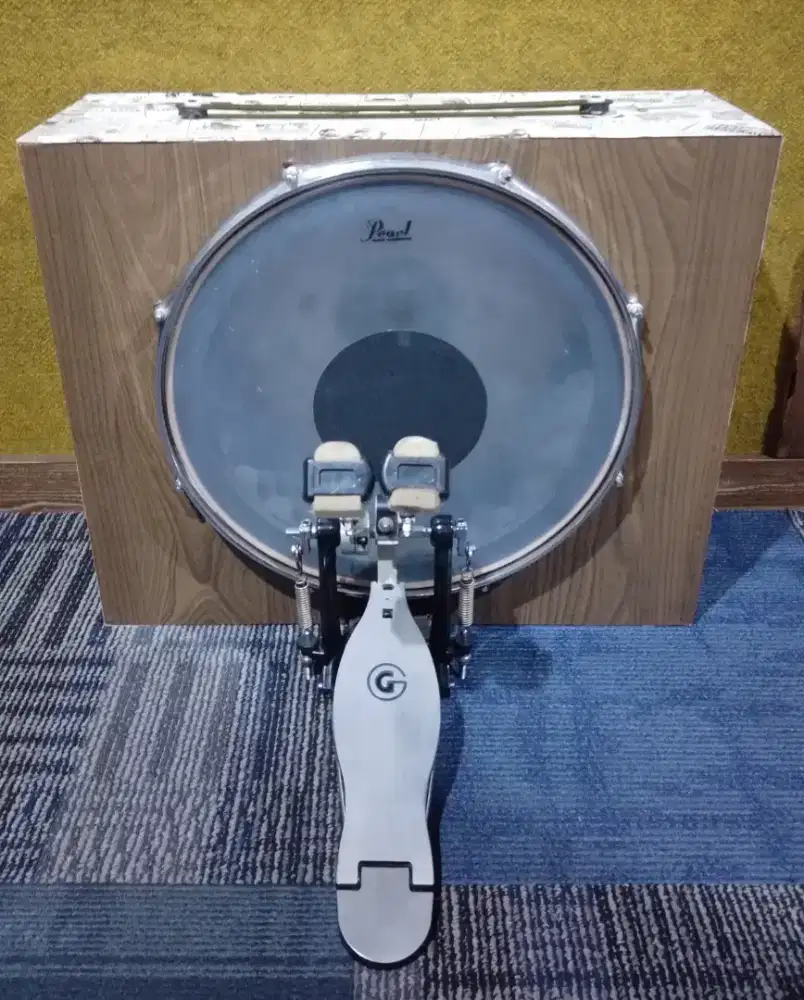 KICKBOXX/SUITCASE DRUM 16 INCH (PEDAL TDK TERMASUK)