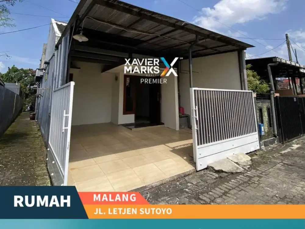 Dijual Rumah Minimalis Terawat di Letjen Sutoyo Malang