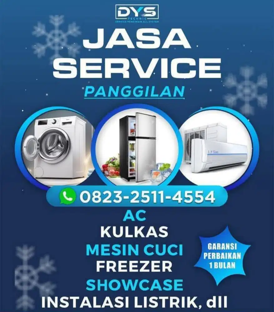 Servis Ac-Kulkas-Mesin cuci magelang