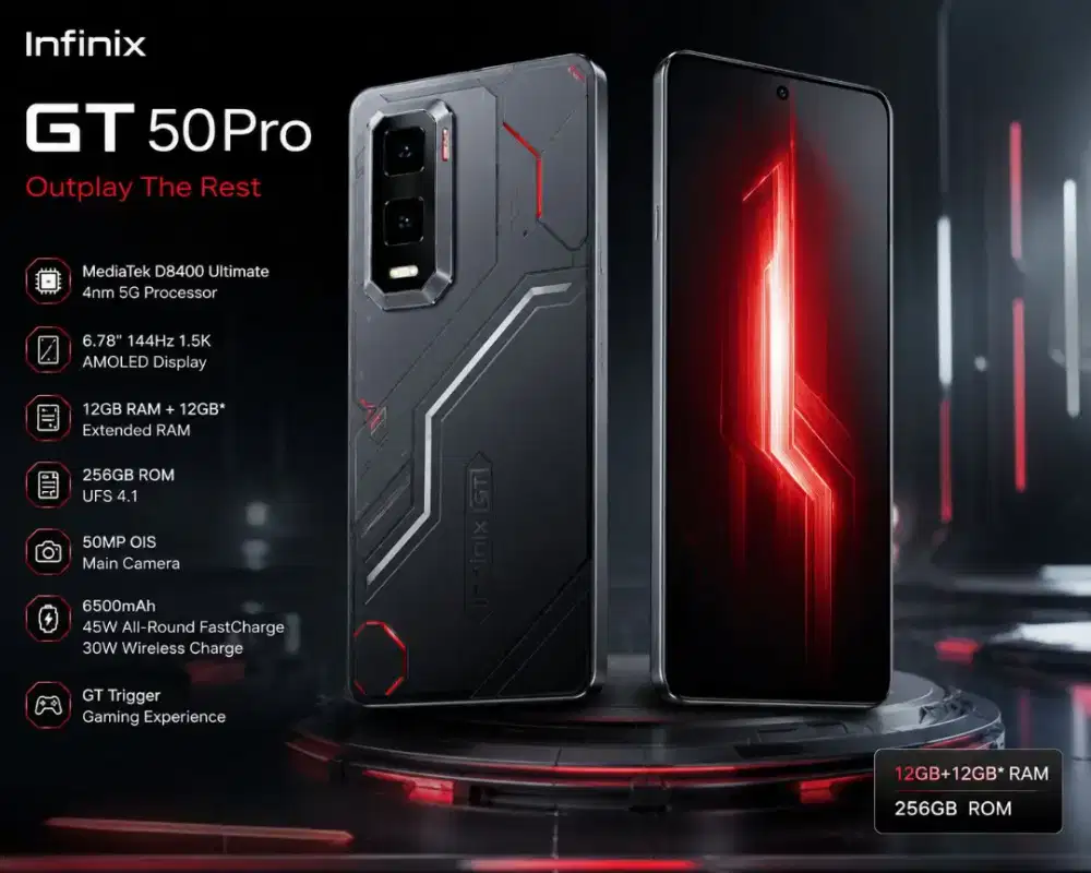 INFINIX GT50 PRO 12/256