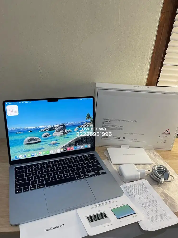 Macbook Air M4 ram 16gb 256gb Fullset Ibox Garansi ON bonus banyak