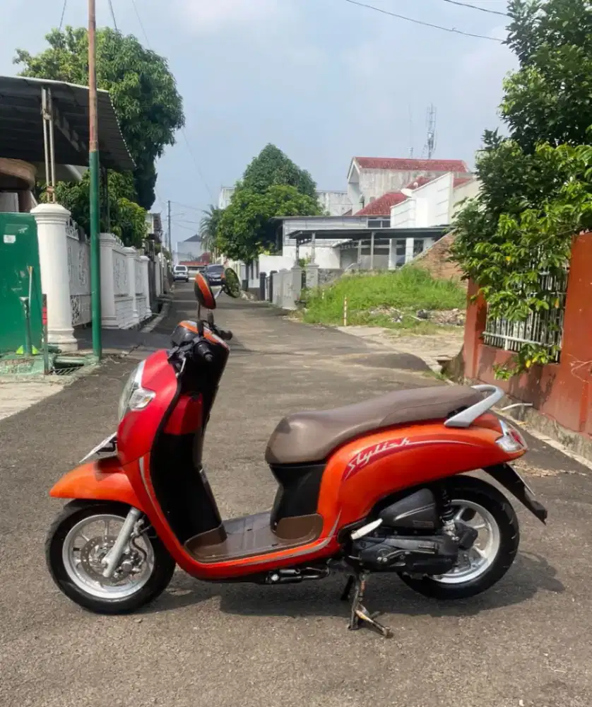 HONDA SCOOPY STYLISH 2020 KOTAMADYA LOW KM RECORD DEALER