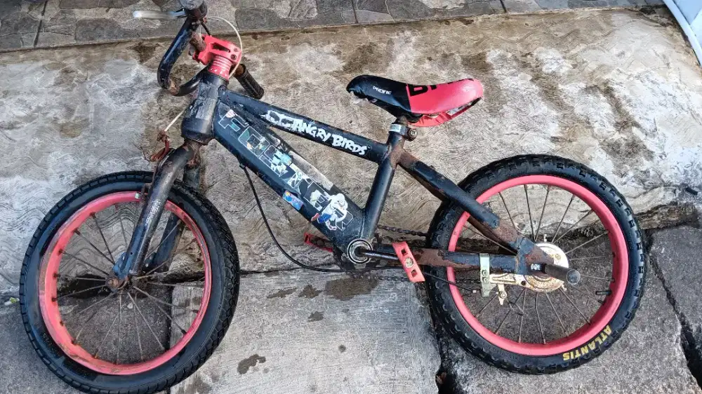 Sepeda bekas untuk modif dan dijual kembali