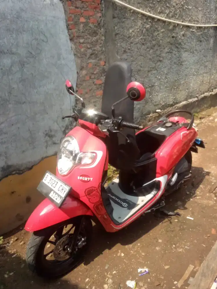 Honda Scoopy iss 2017 idlingstop remot