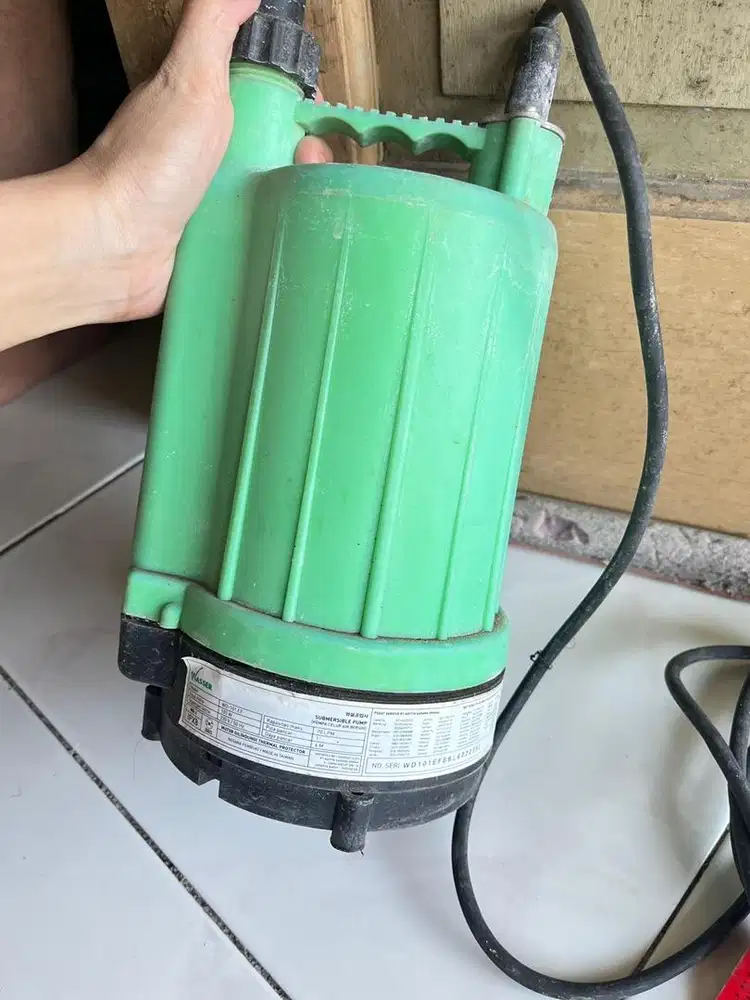 Wasser Pompa Air Celup Water Pump Kolam Ikan 100W mancur 6 Meter